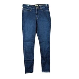 Jaen Ashley High Rise Skinny Jeans Size 28 Dark Wash Denim